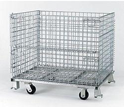 Wire Mesh Collapsible Trolley