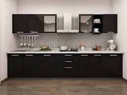 Straight modular kitchen