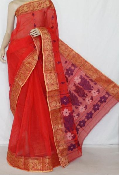 Bengal Cotton Sarees, Occasion : Festival Wear, Party Wear, Wedding Wear