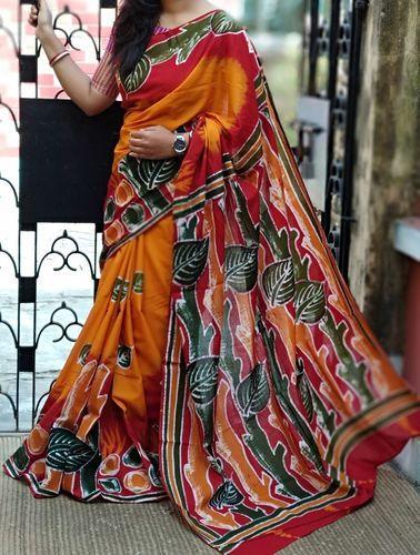 Multi Color Dhakai Paddoo Sarees, Pattern : Printed