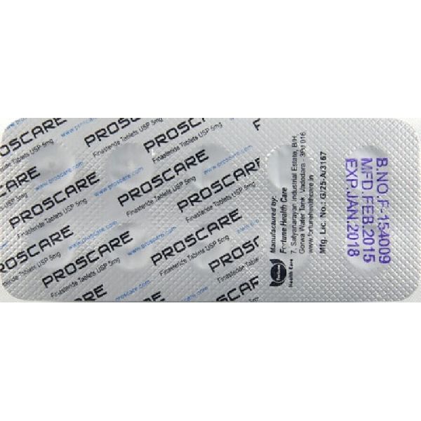 Proscare 5mg Tablets, Medicine Type : Allopathic