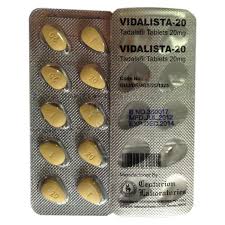 Tadalafil Vidalista 20 Mg Tablets, for Ed