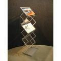 Metal Brochure Stand, Color : Many