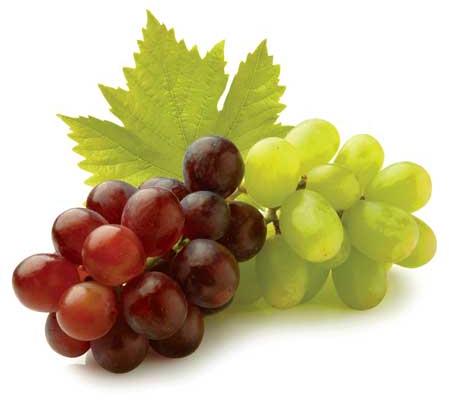 Fresh Grapes, Color : Green, Red