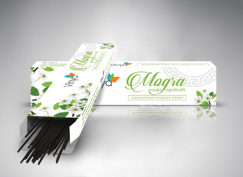 Mogra Incense Sticks, for Religious Purpose, Feature : 100% Eco-friendly
