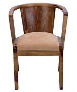 Sleek angular chair