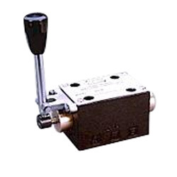 Lever operated directional control valve