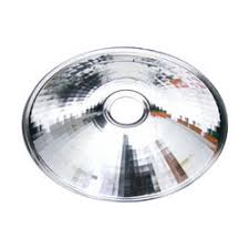 Anodised aluminium reflector