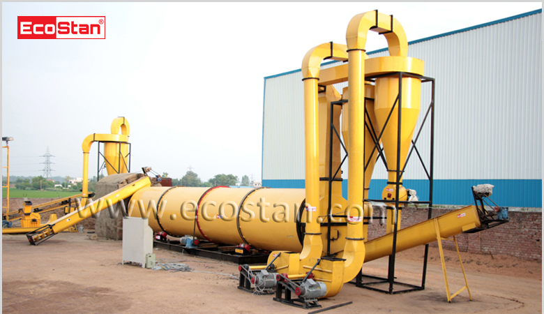 Rotary Drum Dryer, for Drying