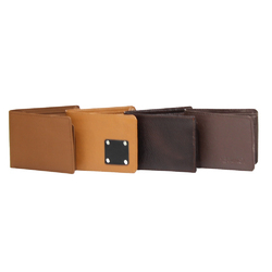 Genuine Leather Promotional Mens Wallets, Color : Black / Brown