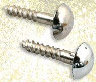 Brass Cheese Head Slotted Screws
