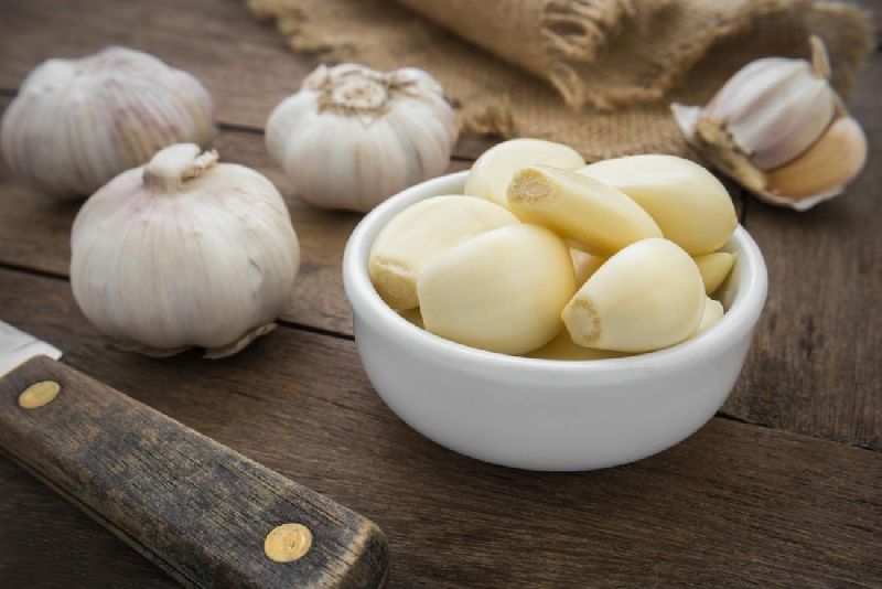 Organic fresh garlic, Style : Solid