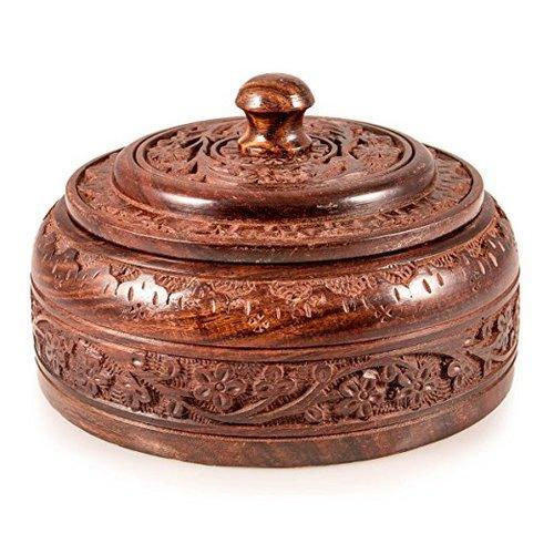 Decorative Wooden Chapati Box
