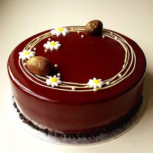 chocolate glaze