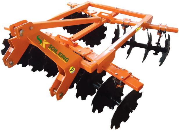 Tandem disc harrow