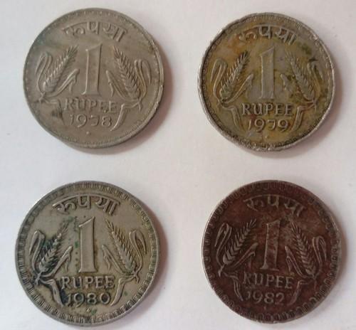 Indian Old Coins Of Rupees