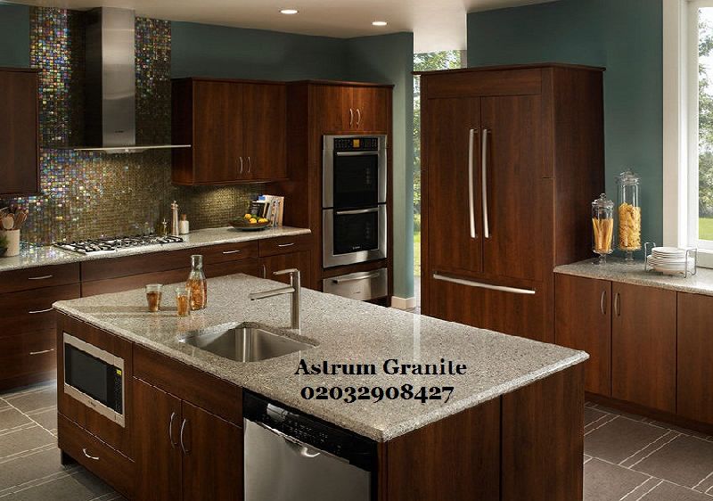 Ivory Brown Granite Kitchen Worktop