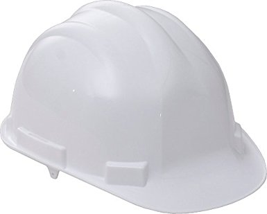 HDPE 3M Ratchet Safety Helmet, for Construction, Color : White