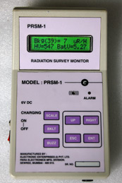 Radiation Survey Meter (Digital)