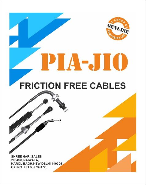 PIA-JIO Friction Free Cables