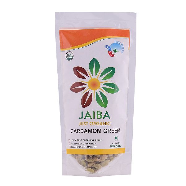 Jaiba Cardamom Green Net Weight 100gms (Pack of 1)