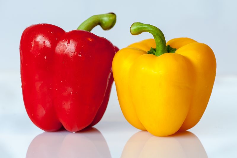 Organic Fresh Capsicum, Color : Red, Yellow