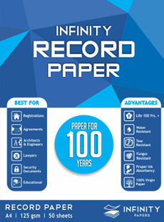 Infinity Record Paper