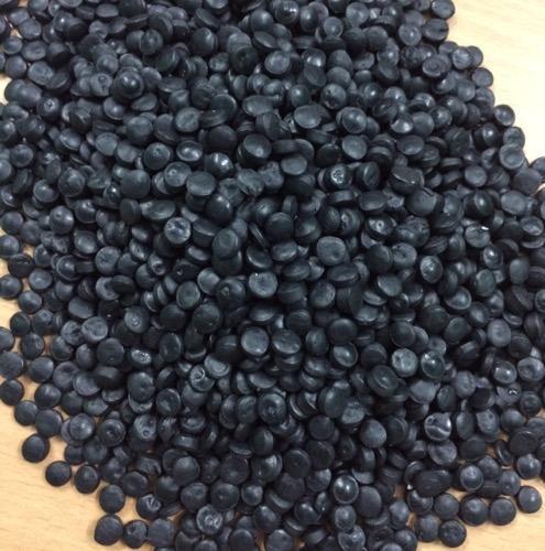 Recycled HDPE Black Granules