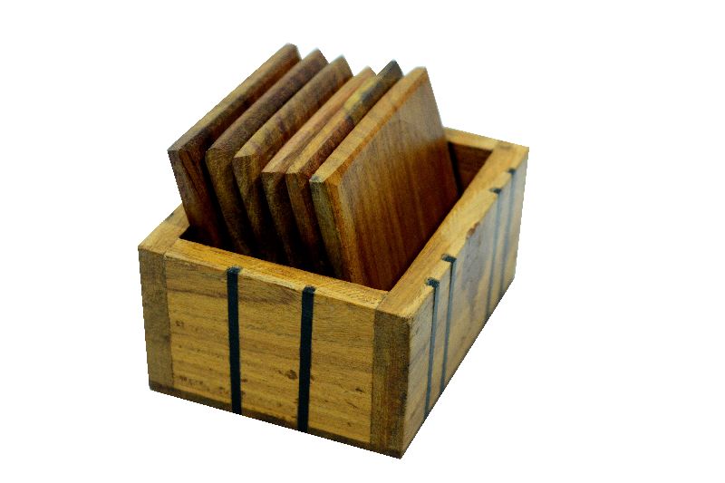 ARZ Designer Wooden Coasters Handcrafted, Feature : Eco Friendly