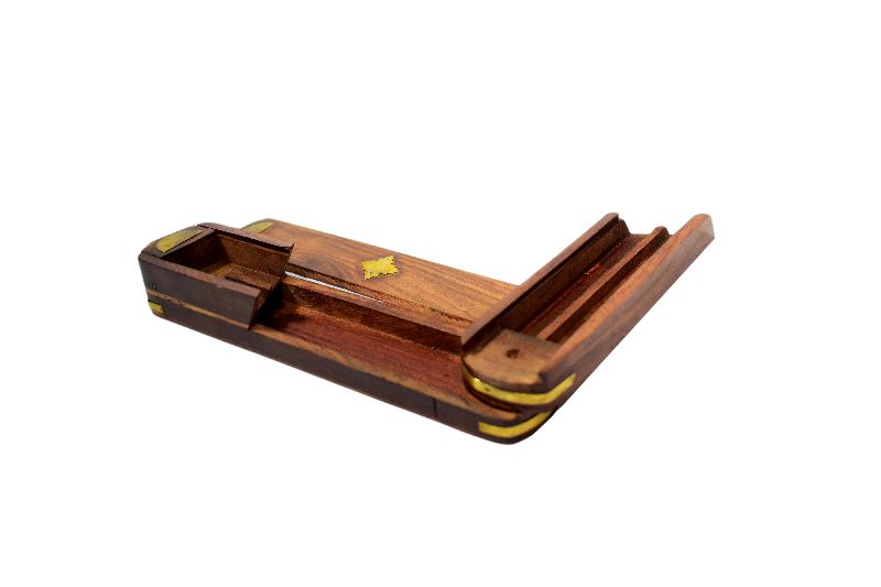 ARZ Handcrafted Designer Wooden Pencil Box