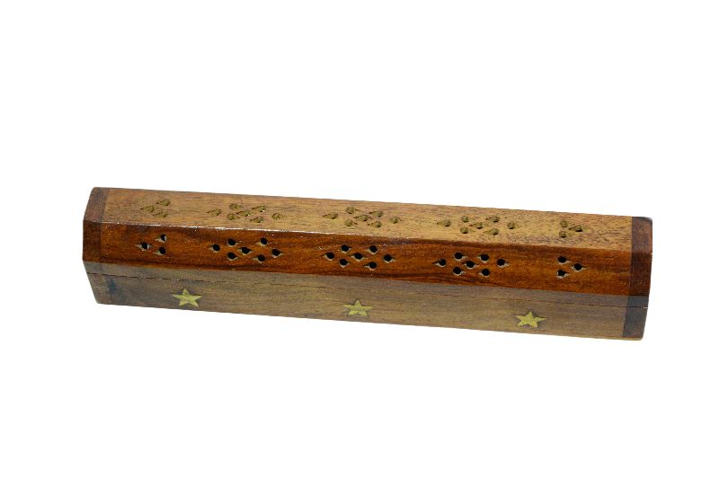 ARZ Unique Wooden Agarbatti Stand Incense Case Holder