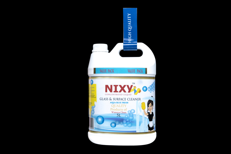 Nixy Aqua Blue Liquid Glass & Surface Cleaner
