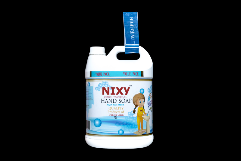 Nixy Aqua Blue Concentrated Hand Wash, Form : Gel