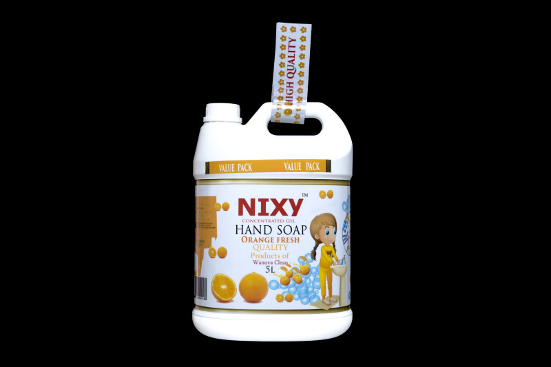 Nixy Orange Concentrated Hand Wash, Shelf Life : 18 Months from Manufacture
