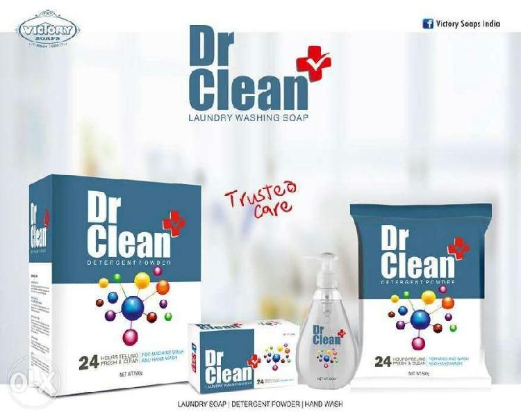 Dr.Clean hygiene products. by Victory Soaps and Cosmetics Pvt.Ltd., Dr