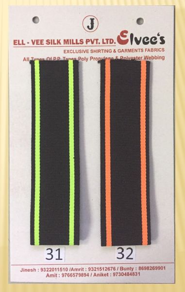 Border designs polyester webbing (belts)