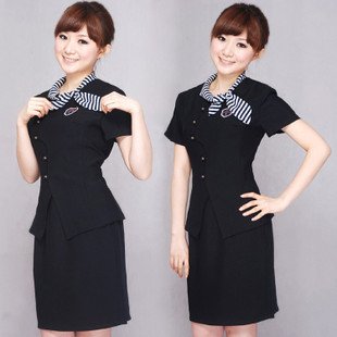 Plain ladies corporate uniform, Size : XL, XXL, XXXL
