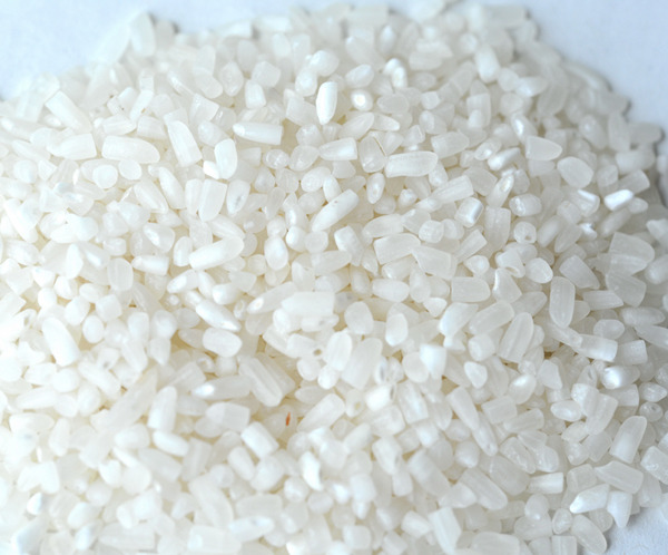 Organic 100% Broken Parboiled Rice, Color : White