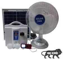 Solar Lighting System With Fan