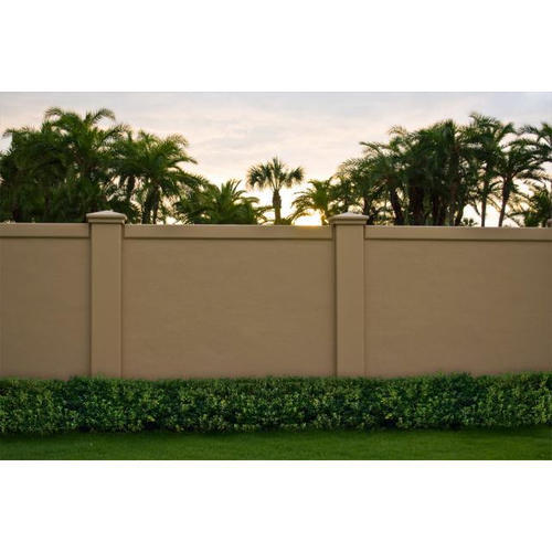 Yellow RCC Compound Boundary Walls, Feature : Easily Assembled, Size ...