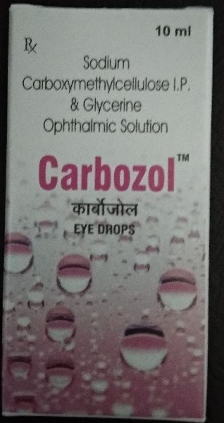 Carbozol Eye Drops, Form : Liquid