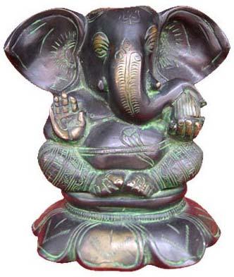 Brass Ganesh Statue