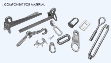 Forged Component for Material