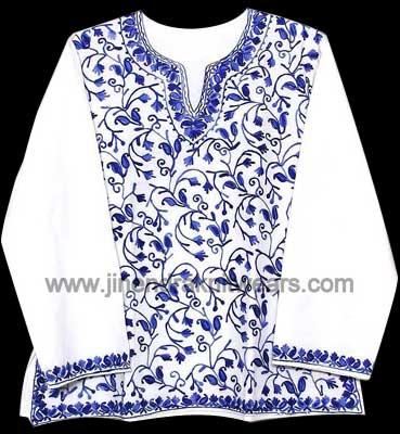 Ladies Kurti (Printed White)