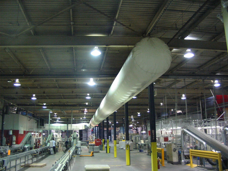 air fabric duct system