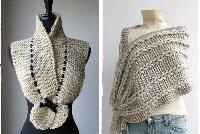 knitted scarves