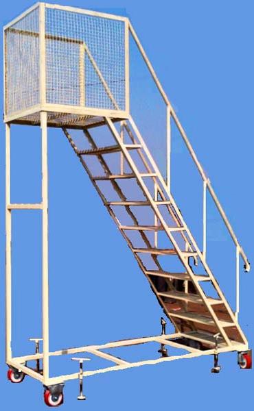 Aluminum Polished MS Fabricated Ladder, for Construction, Industrial, Feature : Durable