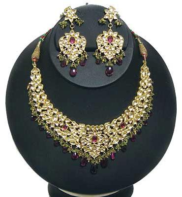 Kundan Necklace Set - Ks168