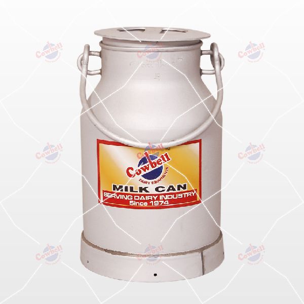 Cowbell Aluminium Milk Can Capacity 10 Ltr.