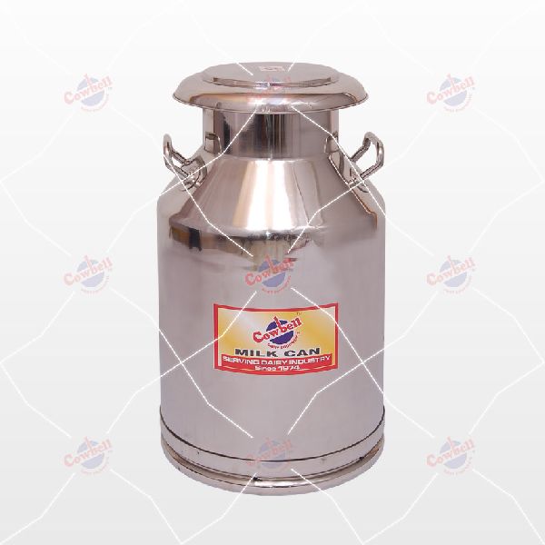 40 Ltr Cowbell Stainless Steel Milk Can